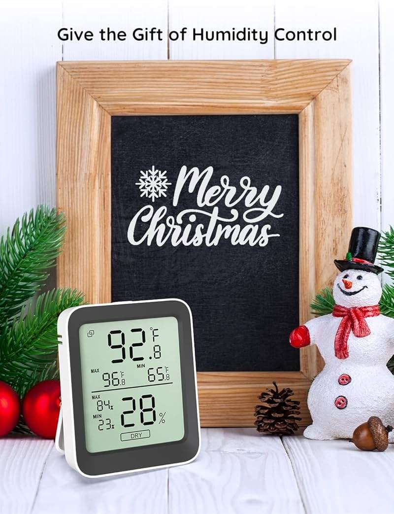Govee Digital Hygrometer Indoor Thermometer Room H5075, Bluetooth Temperature Humidity Meter with 164ft Remote App Control, Notification Alerts, 2 Years Data Storage Export for Bedroom, Wine Cellar - Image 8