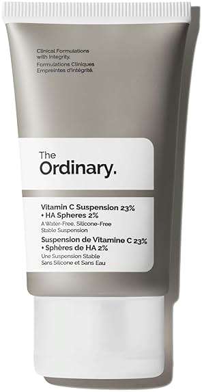 The Ordinary Vitamin C Suspension 23% + Hyaluronic Acid Spheres 2%, Serum with Pure L-Ascorbic Acid - Image 1