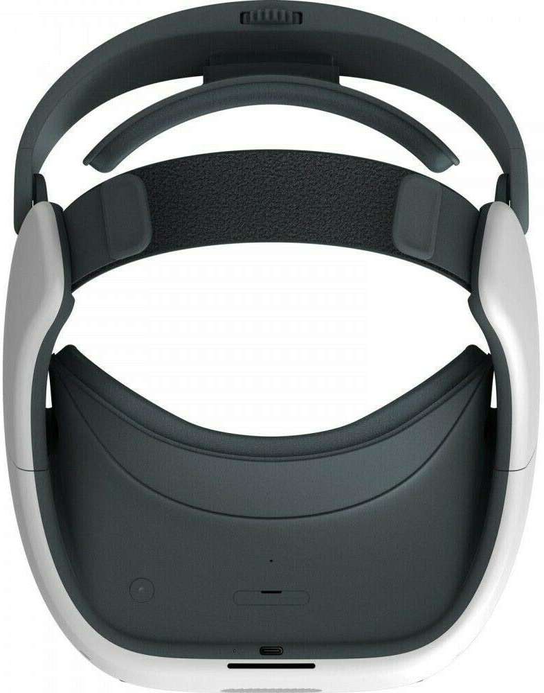 HTC Vive Pro Focus Plus 6DOF VR Headset in Almond White Bundle Including VR Headset, Controllers, face Cushion, QC 3.0 Charger and USB Type-C Cable - Image 5