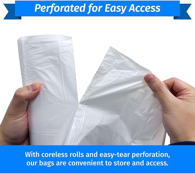 Reli. 65 Gallon Trash Bags Heavy Duty | 120 Trash Bags with Ties | Super Sizeable, Clear, Serious Garbage Cleanup - Image 6