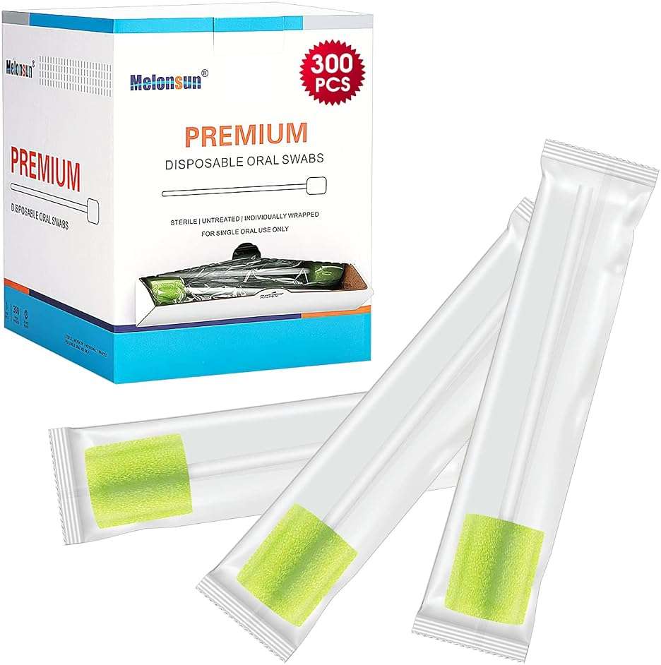 300 Pcs Disposable Oral Care Swabs with Longer Handle | Durable PP Stick | Soft Foam Mouth Swabs, Individually Wrapped, Latex-Free and Unflavored for Caregivers, Seniors, Adults and Home Patient Care - Image 6