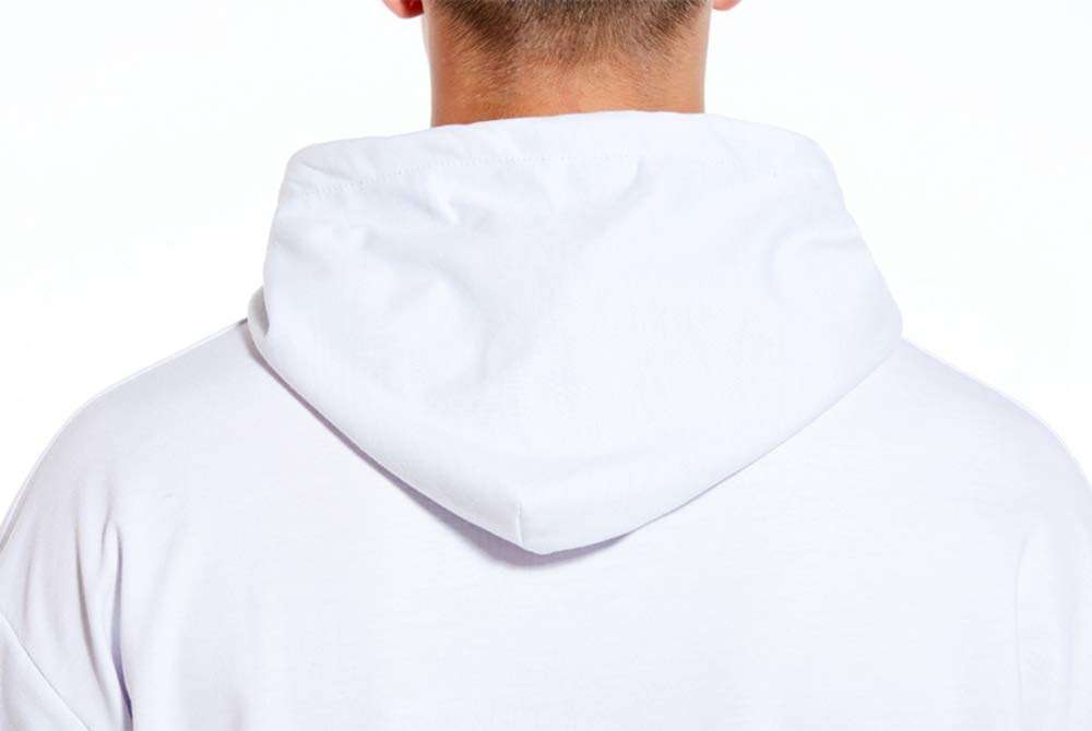 GURUNVANI Contrast Color Pullover Hoodie Mens Patchwork Hoodies Men - Image 4