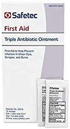 Safetec Triple Antibiotic .9 g. Pouch (144 Count Box) - First Aid Ointment for Minor Cuts, Scrapes and Burns (Pack of 4 Boxes) - Image 8