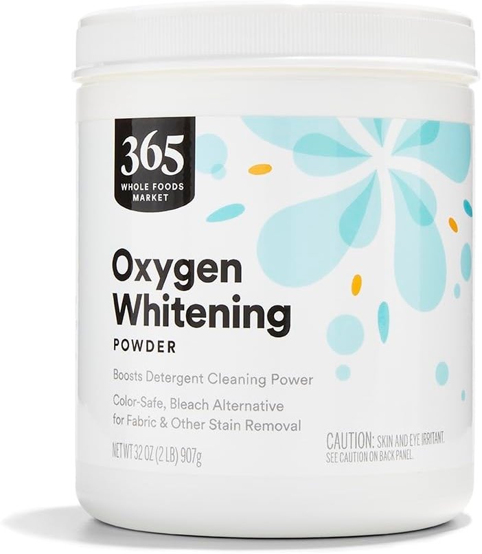 365 by Whole Foods Market, Oxygen Whitening Powder, Color-Safe Bleach Alternative, 32 Ounce - Product Image