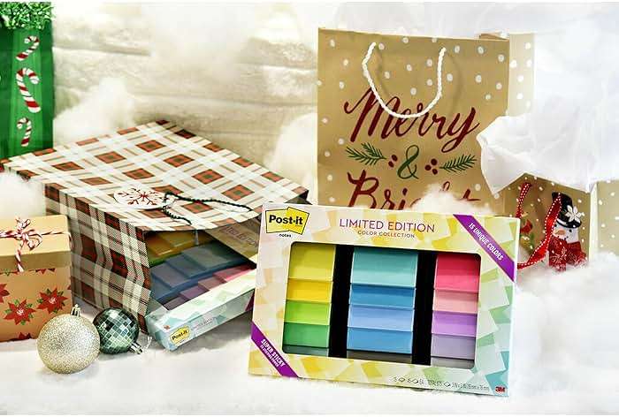 Post-it Super Sticky Notes, 15 Sticky Notes Pads, 3 x 3 in., School Supplies and Office Supplies, 2X the Sticking Power, Assorted Brights - Image 2