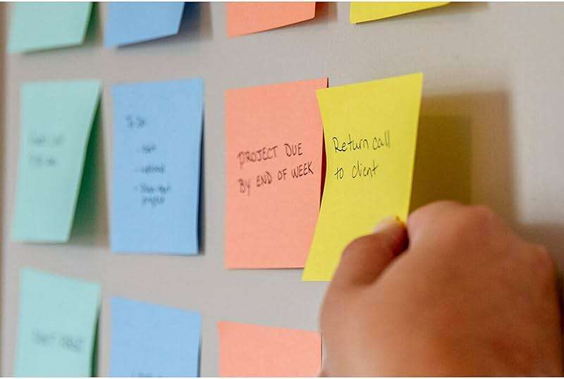 Post-it Super Sticky Notes, 15 Sticky Notes Pads, 3 x 3 in., School Supplies and Office Supplies, 2X the Sticking Power, Assorted Brights - Image 15