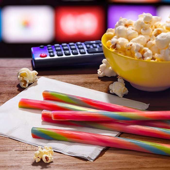 SweeTARTS Ropes, Candy, Twisted Rainbow Punch, Soft and Chewy, 9 oz - Image 4