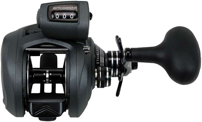 Okuma Cold Water SS Lowprofile Line Counter Trolling Reel - Image 1