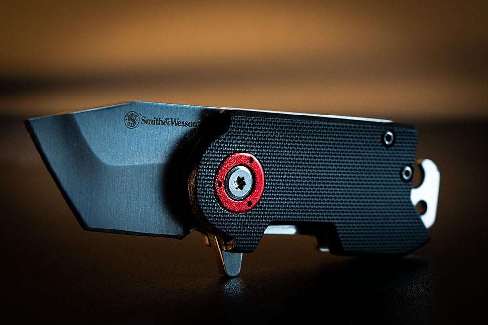 Smith & Wesson Benji Folding Knife with Bottle Opener, Money Clip, 1.5"-3.5" Stainless Steel Blade, For Tactical, Survival, and Everyday Carry - Image 3