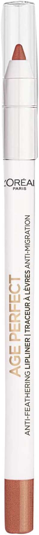 L’Oréal Paris Age Perfect Anti-Feathering Lip Liner, Bright Mocha - Image 1