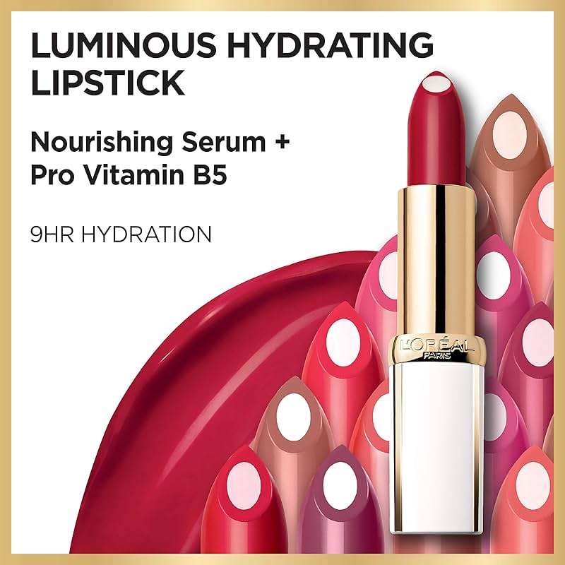 L’Oréal Paris Age Perfect Luminous Hydrating Lipstick, Splendid Plum, 0.13 Ounce - Image 3
