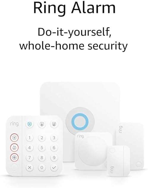 Ring Alarm 5-Piece Kit (newest model), Wireless smart home or business security system, expandable, easy setup, Mobile App Control, 24/7 Professional Monitoring, Alexa Compatible - Image 5