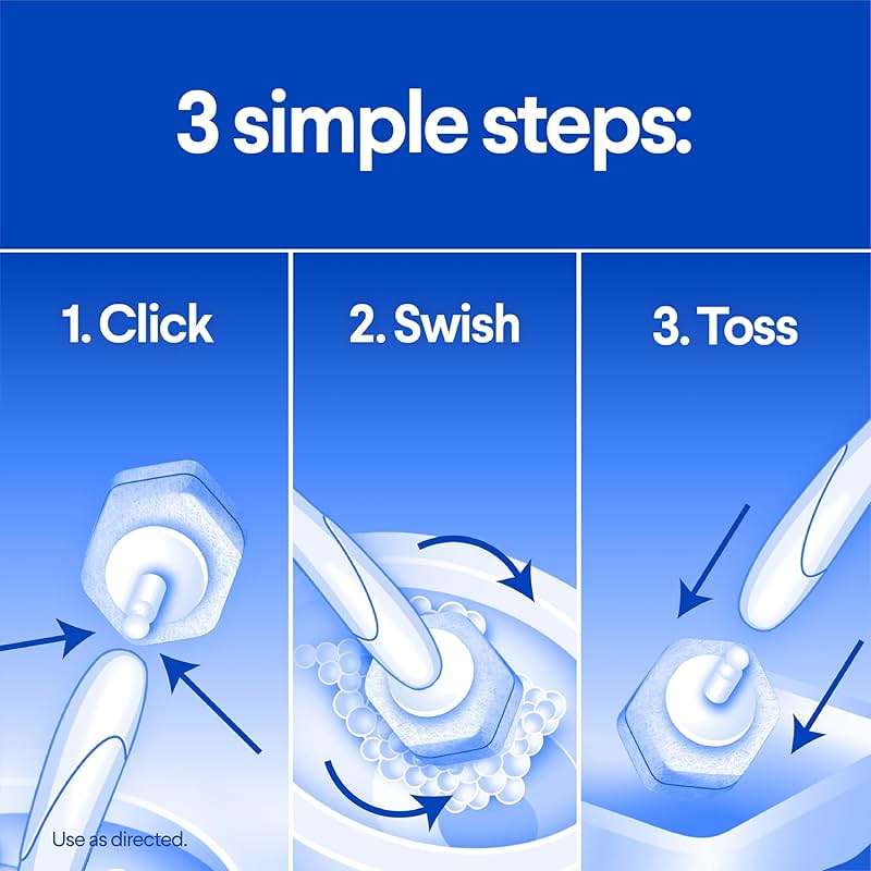 Clorox ToiletWand Disposable Toilet Cleaning System, Spring Cleaning Essential, ToiletWand, Storage Caddy, and 16 Disinfecting ToiletWand Scrubbing Pad Refills - Image 4
