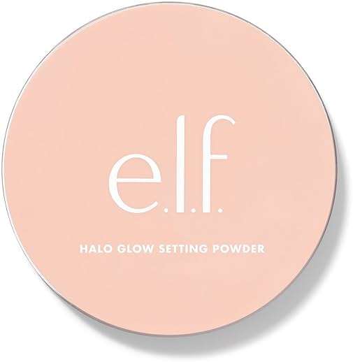 e.l.f. Halo Glow Soft Focus Setting Powder, Silky & Creates Soft Glow Without Shine, Smooths Pores & Lines, Vegan & Cruelty-Free, Light - Image 3