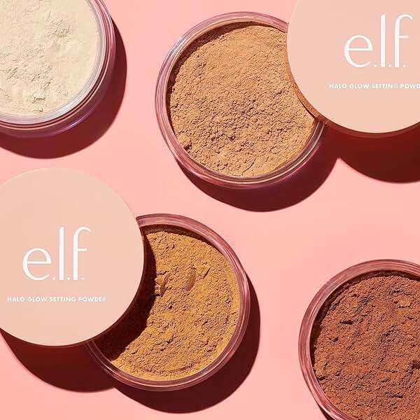 e.l.f. Halo Glow Soft Focus Setting Powder, Silky & Creates Soft Glow Without Shine, Smooths Pores & Lines, Vegan & Cruelty-Free, Medium - Image 4