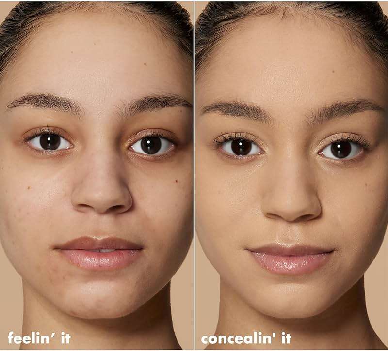 e.l.f. Hydrating Camo Concealer, Covers Blemishes & Under-Eye Circles, Full-Coverage & Delivers A Satin Finish, Vegan & Cruelty-Free, Light Sand - Image 4