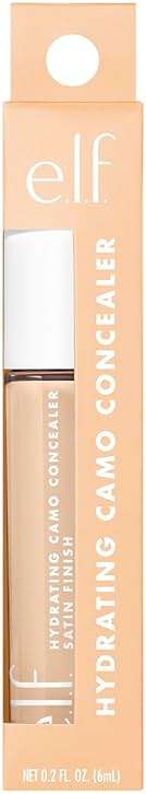 e.l.f. Hydrating Camo Concealer, Covers Blemishes & Under-Eye Circles, Full-Coverage & Delivers A Satin Finish, Vegan & Cruelty-Free, Light Sand - Image 6