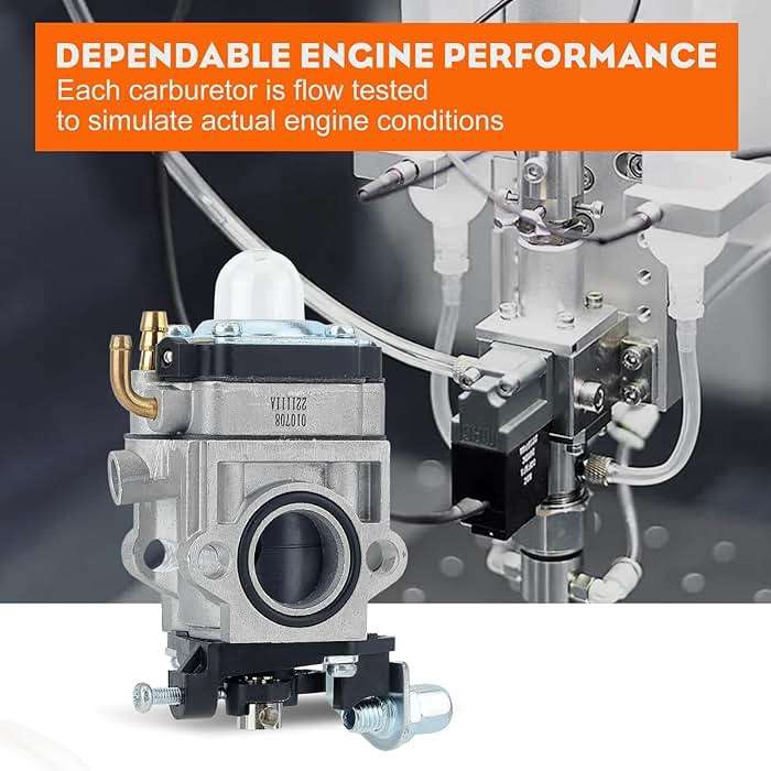 Hipa 300486 Carburetor for Earthquake E43 MC43 WE43 E43CE E43WC 43CC Tiller Carburetor Auger MC43E MC43CE MC43ECE MC43RCE Tiller Cultivator MD43 WE43E WE43CE Edger - Image 5
