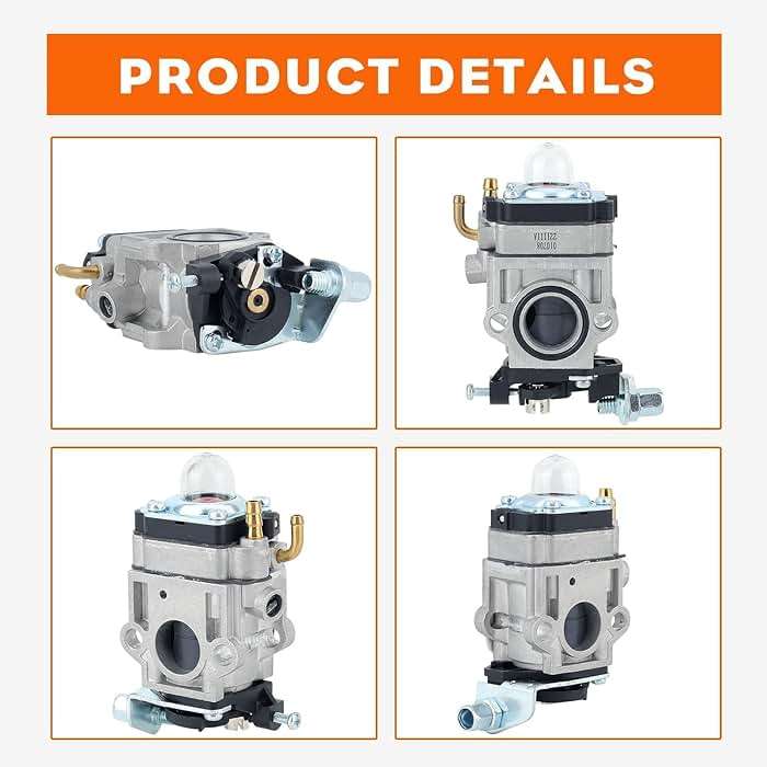Hipa 300486 Carburetor for Earthquake E43 MC43 WE43 E43CE E43WC 43CC Tiller Carburetor Auger MC43E MC43CE MC43ECE MC43RCE Tiller Cultivator MD43 WE43E WE43CE Edger - Image 8