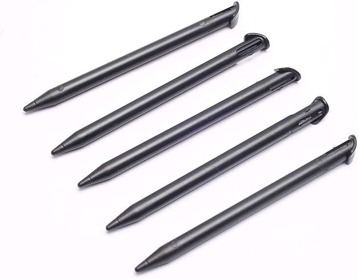 DEVMO Stylus Pens Compatible with New 3DS XL 2015 Nin-tendo Slot Replacement Pen Plastic Touch Screen Pen Set - Image 1