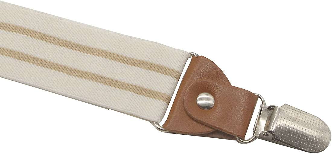 Doloise Adjustable Elastic X Back Style Suspenders for Men's and Women's With Strong Metal Clips - Image 5