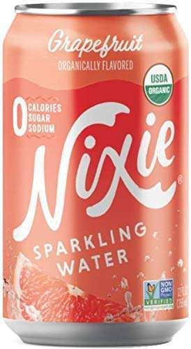 Nixie Sparkling Water, Sparkling Water Grapefruit Organic, 12 Fl Oz, 8 Pack - Image 2