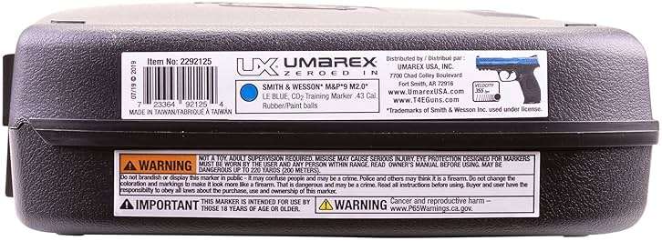 Umarex T4E Smith & Wesson M&P M2.0 .43 Caliber Training Pistol Paintball Gun Marker - Image 11