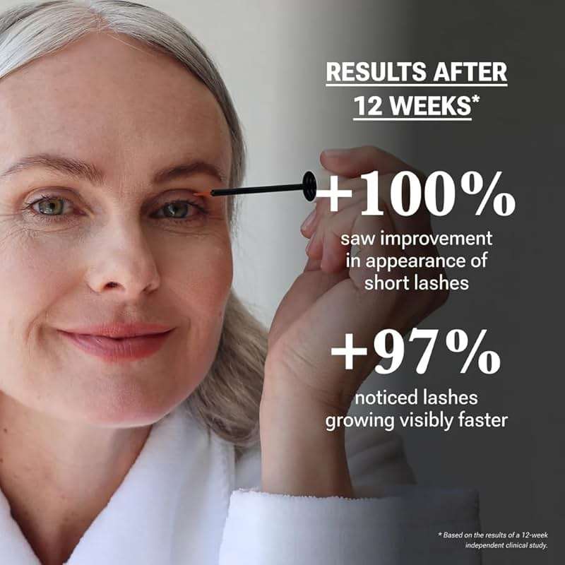 NULASTIN Follicle Fortifying Lash Serum - Clinically Tested Eyelash Enhancing Serum - Nourishes & Repairs to Promote Longer-Looking Lashes - Enriched with Hair-Strengthening Ingredients (0.1 Fl Oz) - Image 4