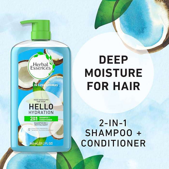 Herbal Essences Hello hydration 2in1 shampoo conditioner 29.2 Fl Oz - Image 2
