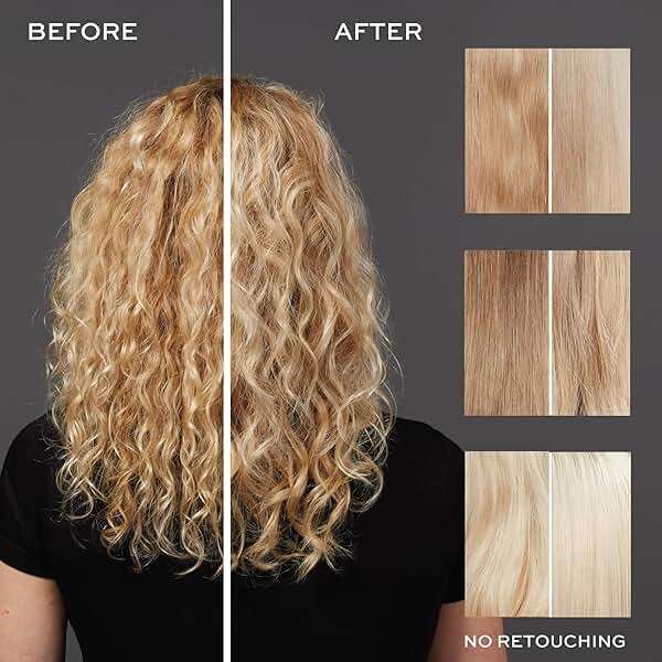 John Frieda 8.3 Ounce Shampoo for Blonde Hair, Violet Crush Purple Shampoo, Neutralizes Brassy Yellow Tones, Blonde Toner for Bleached, Platinum - Image 3
