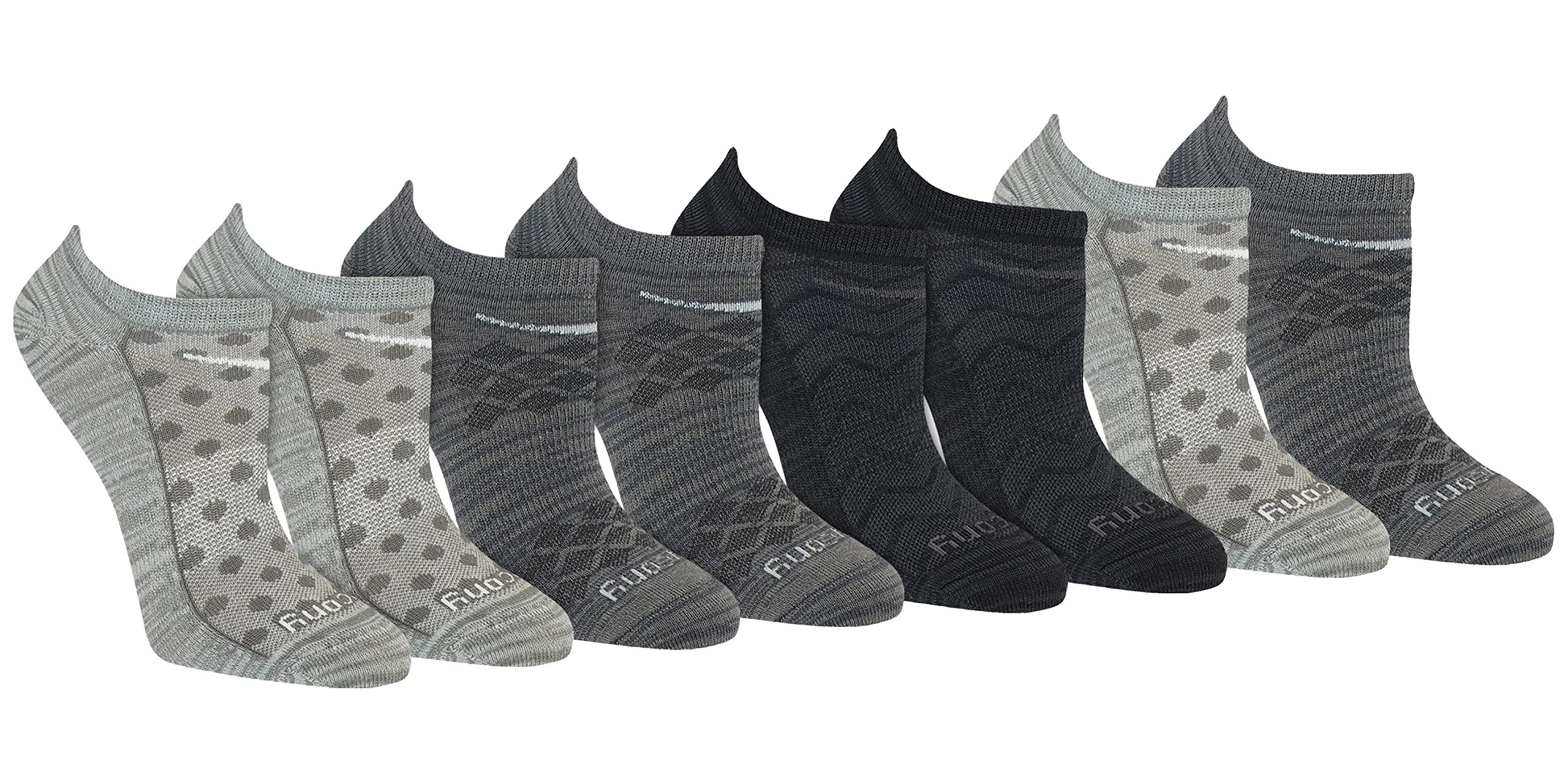 Saucony Women's RunDry Performance Super Lite No-Show Athletic Socks (8-Pairs) - Product Image