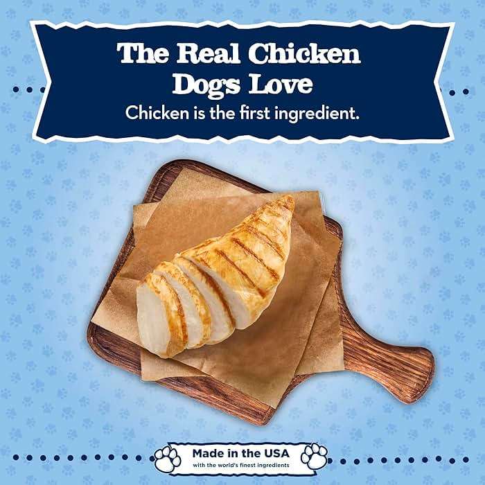 Blue Buffalo Baby Blue Natural Small Breed Puppy Dry Dog Food, Healthy Growth Formula with DHA, Chicken and Oatmeal Recipe, 4-lb Bag - Image 3