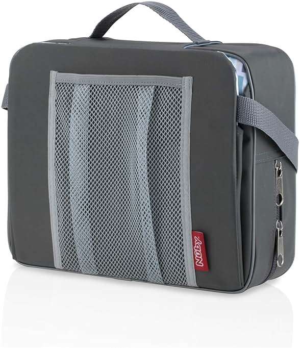 Nuby Easy Go Booster Seat - Travel Booster Seat for Babies and Toddlers - Holds Up to 35 Pounds - 9+ Months - Gray - Image 9