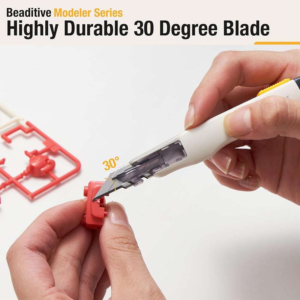 Beaditive High Precision Detail Craft Knife - 30 Degree Blade Utility Knife - Art, Craft, Model Making - Image 5