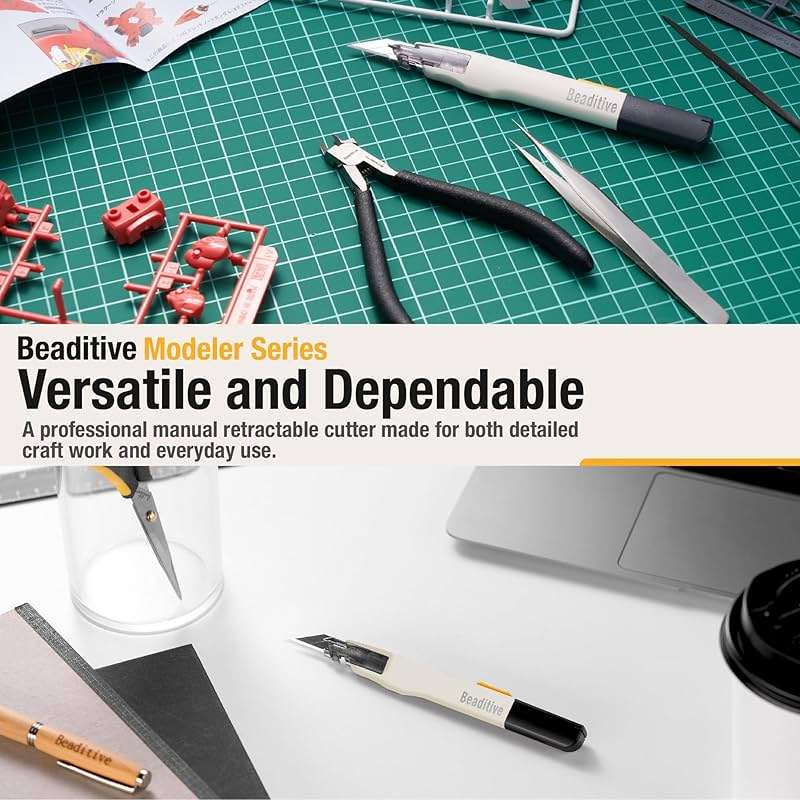 Beaditive High Precision Detail Craft Knife - 30 Degree Blade Utility Knife - Art, Craft, Model Making - Image 6