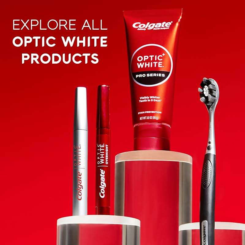 Colgate Optic White Overnight Teeth Whitening Pen, Teeth Stain Remover, Removes Years of Stains in Just 1 Week, Enamel Safe, Designed for No Tooth Sensitivity, 0.08 OZ - Image 9