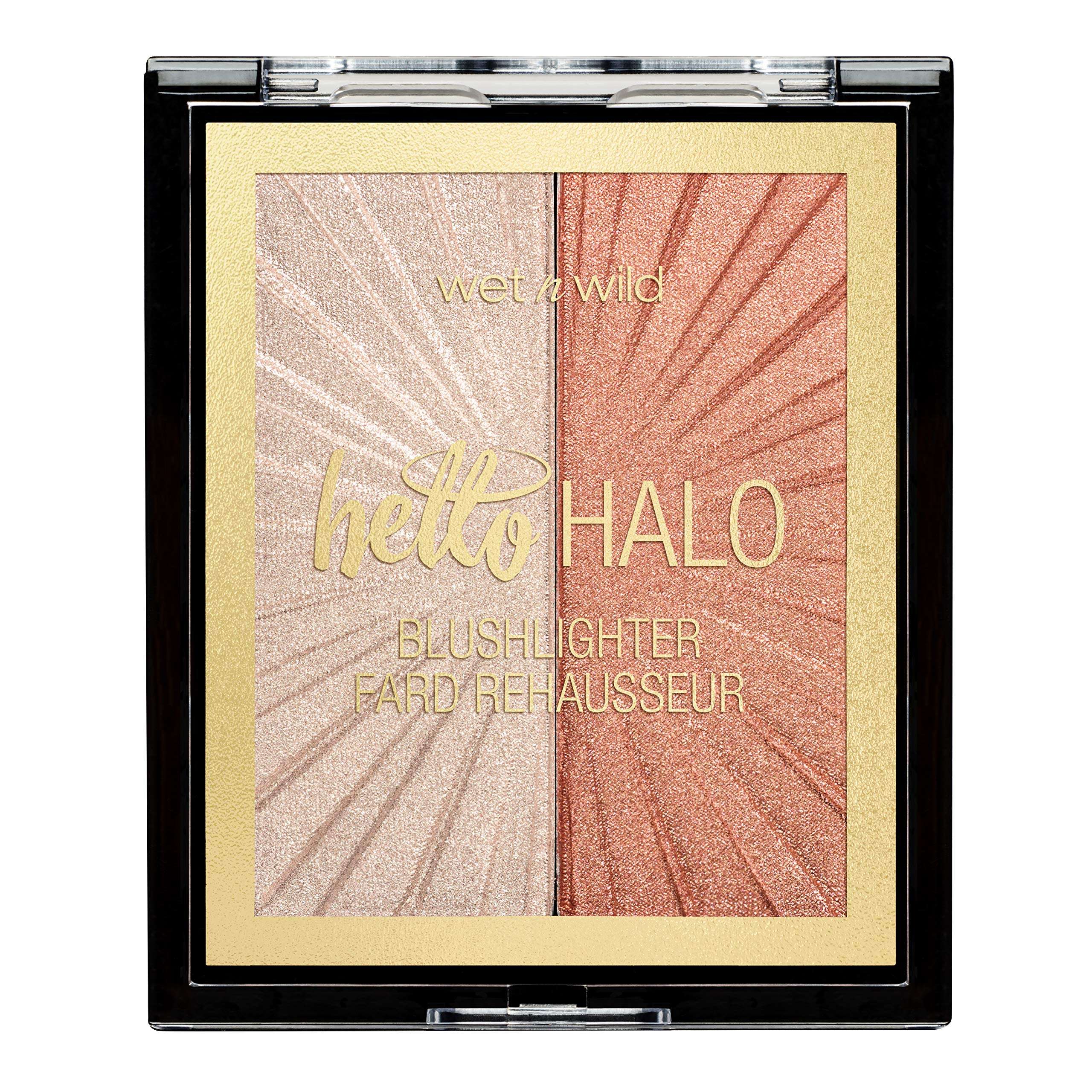 Wet n Wild MegaGlo Blushlighter, Blendable Blush & Highlighter Set, Shimmery Metallic Finish, Highlight Bling - Image 1
