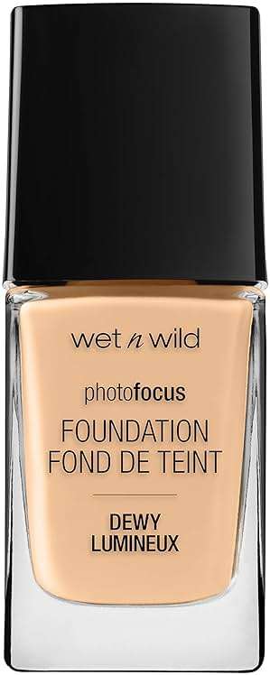 wet n wild Photo Focus Dewy Liquid Foundation Makeup, Soft Beige (Packaging May vary) - Image 2