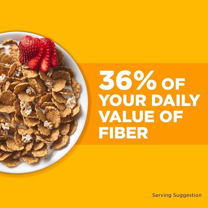 Fiber One Honey Clusters Breakfast Cereal, Fiber Cereal Made with Whole Grain, 17.5 oz - Image 3