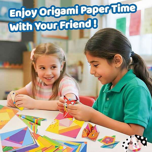 hapray Origami Kit for Kids Ages 5-8 8-12, with Guiding Book, 152 Paper with 72 Patterns, DIY Art and Craft Projects, Beginners Children's Day Gift Boy Girl - Image 6
