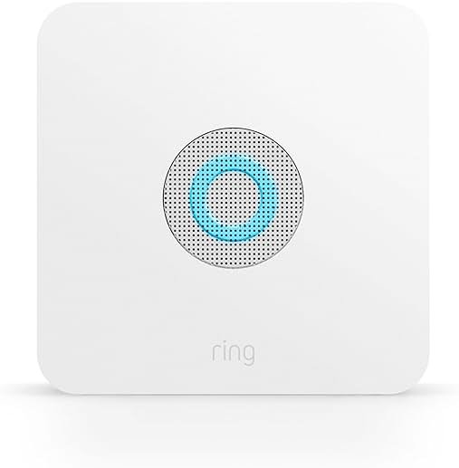 Ring Alarm Base Station (2nd Gen) — 104 dB Siren, Built-in Backup Battery, Connects to Ring Alarm Sensors and Keypad, sold separately - Product Image