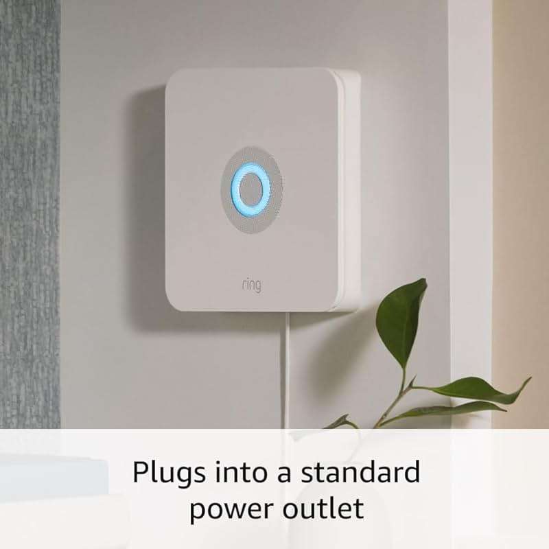 Ring Alarm Base Station (2nd Gen) — 104 dB Siren, Built-in Backup Battery, Connects to Ring Alarm Sensors and Keypad, sold separately - Image 4