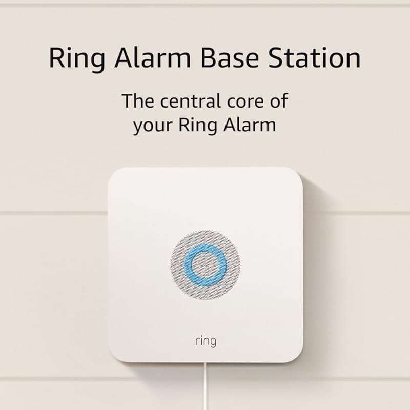 Ring Alarm Base Station (2nd Gen) — 104 dB Siren, Built-in Backup Battery, Connects to Ring Alarm Sensors and Keypad, sold separately - Image 6