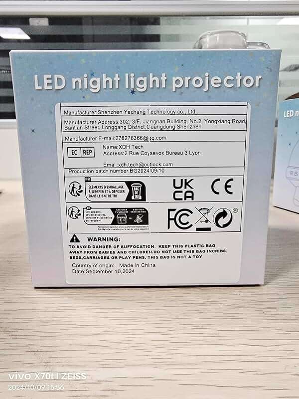 YACHANCE Night Light for Kids Room with Sound Machine Baby Night Light Star Projector White Noise Machine for Sleeping Soother Nursery Lamp 9 Natural Sounds 20 Lullabies with Remote Timer - Image 8