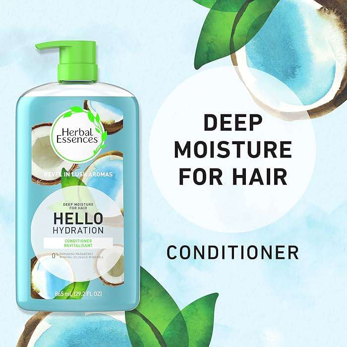 Herbal Essences Hello Hydration Conditioner Deep Moisture for Hair, 29.2 fl oz - Image 2