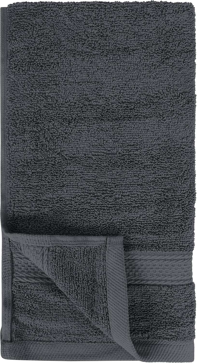 Utopia Towels 6 Pack Premium Hand Towels Set, 16 by 28 inches, 100% Ring Spun Cotton, Ultra Soft and Highly Absorbent 600GSM Towels for Bathroom, Gym, Shower, Hotel, and Spa, Grey - Image 6