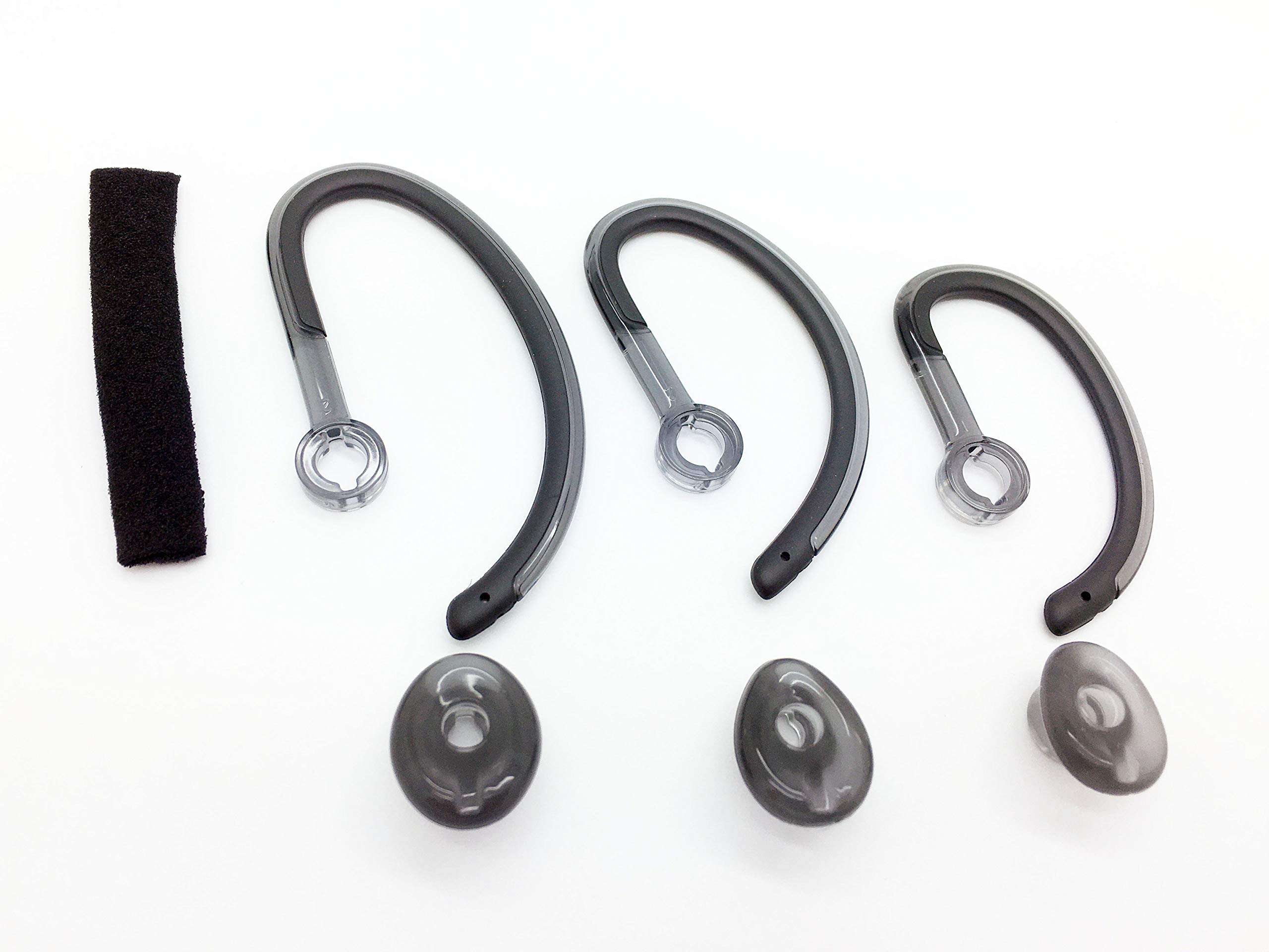 AvimaBasics Savi X40 Ear Tips | Replacement Earbuds Ear Buds Headset Parts Spare Kit Ear Loops Compatible with Plantronics SAVI X40 CS540 Savi W440 W740 W745 WH500 - (Mixed L/M/S) (1 Pack) - Image 1