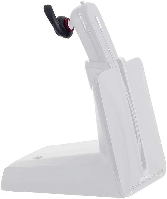 CHOCKALOTTA Eartip Adapter and Silicone Hook Eartips Compatible with Plantronics Poly CS540 / W440 / W740 / WH500 Headsets (1-Pack Adapter + 3 Pcs Left S/M/L Ear Tips) - Image 1