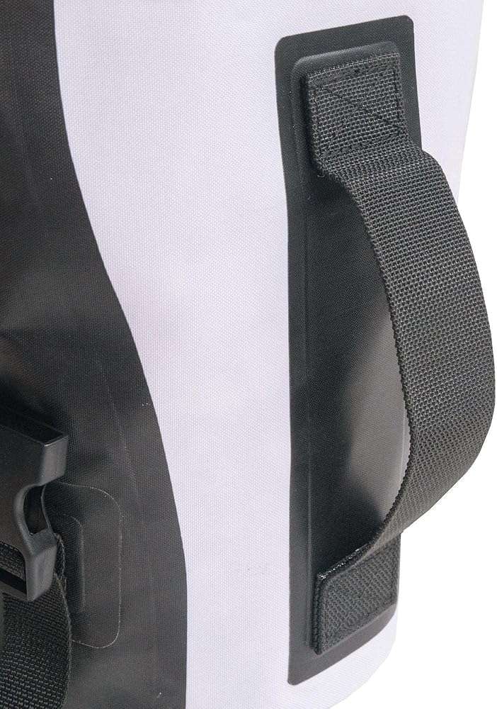 Dog Helios 'Grazer' Waterproof Outdoor Travel Dry Food Dispenser Bag, 3L, White - Image 5