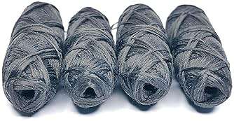 Vegan Biodegradable Bamboo Charcoal Dental Floss Refill Refill | Natural Candelilla Wax | 30M x4 | Peppermint Essential Oil | Eco Friendly Zero Waste Oral Care | 4 Pack - Image 5